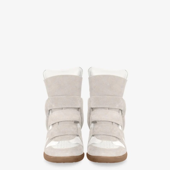 Isabel Marant Shoes - Isabel Marant Bekett leather sneaker Wedges (SOLD)